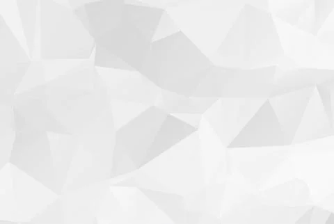 White Polygonal Mosaic Background. geometric pattern, triangles background. C Illustrazione stock