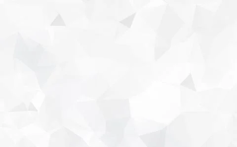 White Polygonal Mosaic Background. geometric pattern, triangles background. C Stock Illustration