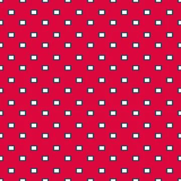 White polygons on a pink background seamless geometric pattern Stock Illustration