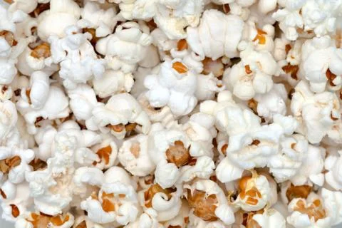 White pop corn texture Stock Photos