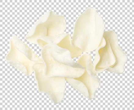 White Potato chips Stock Photos