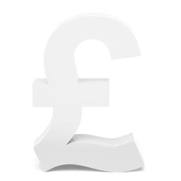 White pound sign Stock Illustration