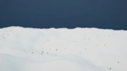 White Powder Dune Surface Fine Supplement Grains Slow Glide Grey Studio Stock Footage 342408096