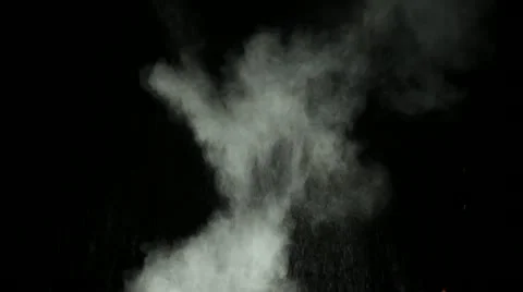 White powder explosion 4 Stock Footage 12321551