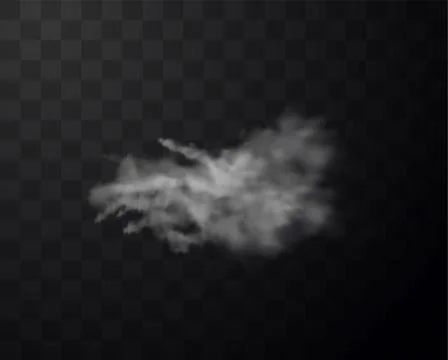 White powder explosion or dust burst with smoke realistic vector illustration Stock Illustration