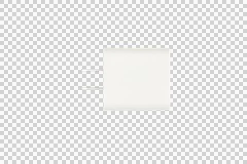 White power adapter charging mobile devices with transparent background Stock Photos