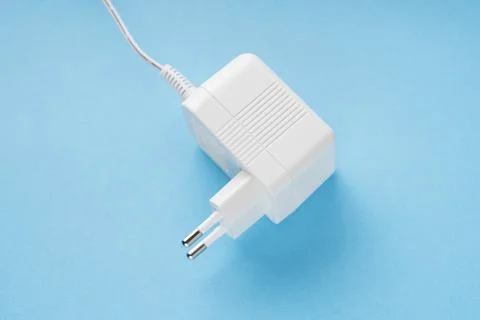 White power supply unit of an electrical appliance Stock Photos