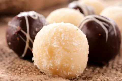 White praline Stock Photos