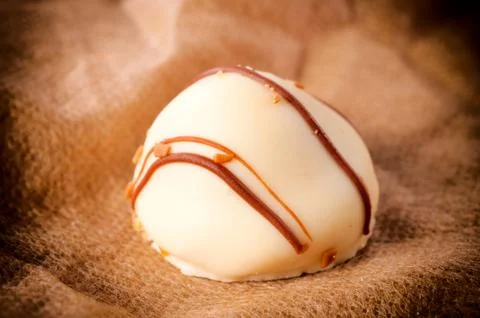 White praline Foto stock