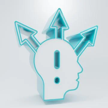 White Project team base icon isolated on grey background. Business analysis.. Stock Illustration