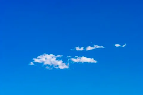 White puffy cloud Stock Photos