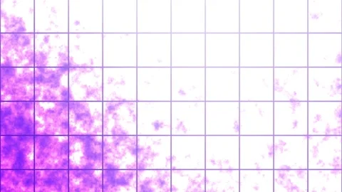 White Purple Digital Motion Background Featuring Fractals and Grid Stockbeeldmateriaal 334834695