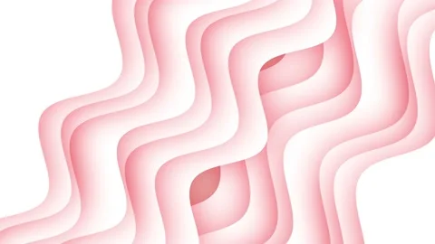 White purple smooth background wavy line motion video Stock Footage 168253070