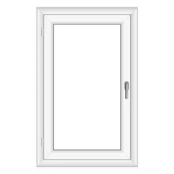 White PVC vector window Stock Illustration