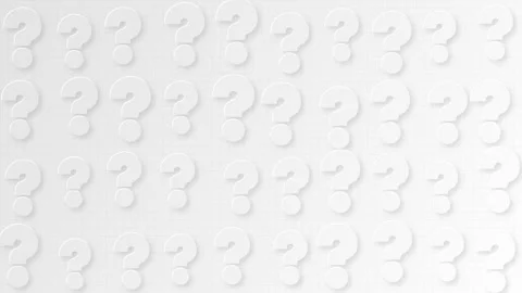 White Question Marks Concept Background Stock Footage 311131055