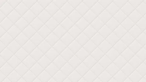 White quilted leather texture background with diamond geometric stitching Illustrazione stock