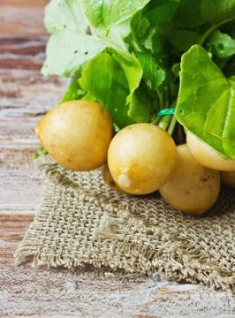 White radish Stock Photos