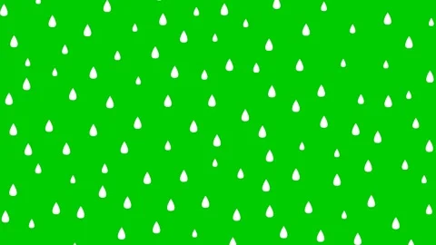 White rain green Stock Footage 252370204