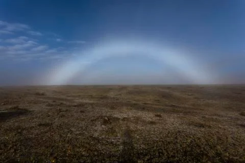 White rainbow Stock Photos