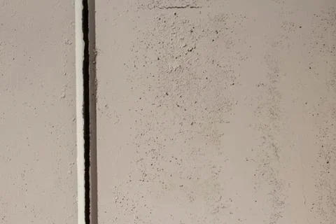 White Raw Concrete Wall Texture Background Suitable for Presentation and Web  Stock Photos