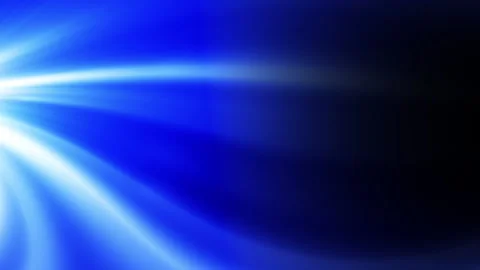 White rays converging at a bright blue spot Stock Footage 225742315