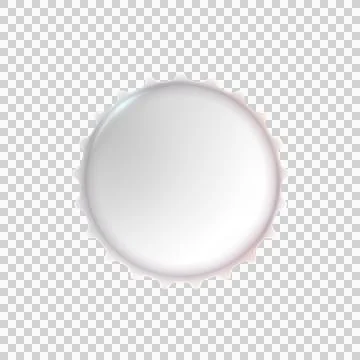 White Realistic Cap from a beer or soda Bottle, isolated. Vector. Stock Illustration