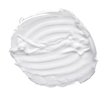 White ?reamy texture isolated on white Stock Photos