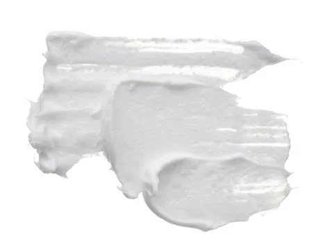 White ?reamy texture isolated on white Stock Photos