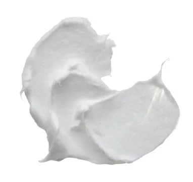 White ?reamy texture isolated on white Stock Photos