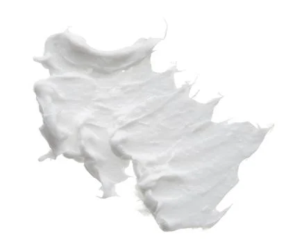 White ?reamy texture isolated on white Stock Photos