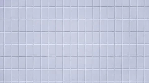 White rectangle mosaic tile background, Classic white metro tile, Ceramic t.. Foto stock