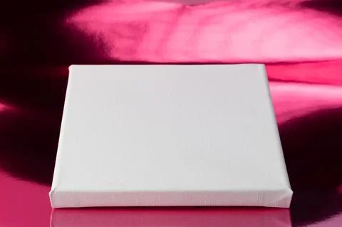 White rectangle podium Stock Photos