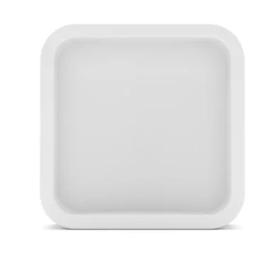 White rectangle with rounded corner 스톡 일러스트