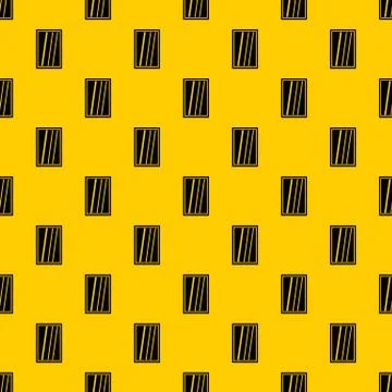 White rectangle window pattern Illustrazione stock