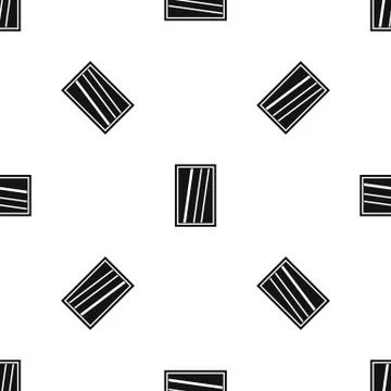 White rectangle window pattern seamless black 스톡 일러스트