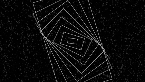 White Rectangles Over Dark Speckled Background abstract Stock Footage 317546146