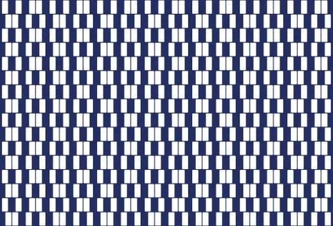 White rectangles in a row. Pattern and seamless tile 스톡 일러스트