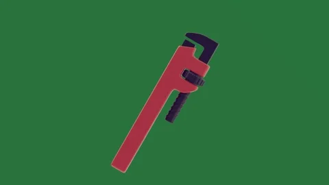 With white red black lighter on tool Video stock 335981440