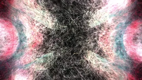 White Red Particle Texture VJ Loop Stock Footage 326746409