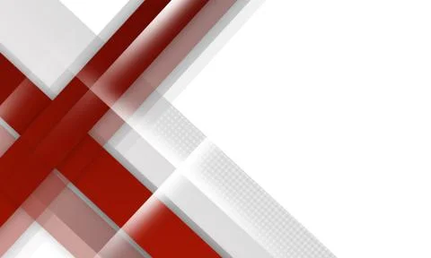 White Red Silver Box Rectangle Abstract Background Presentation Design 스톡 일러스트