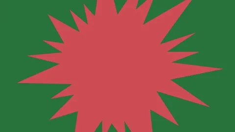 With white red yellow star burst the flag of bangladesh flower center on cart... Vídeo Stock 336050141