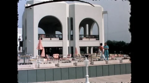 White Resort Complex Stock Footage 278040116