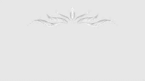 White retro chalk frame, animation. Stockbeeldmateriaal 333206548