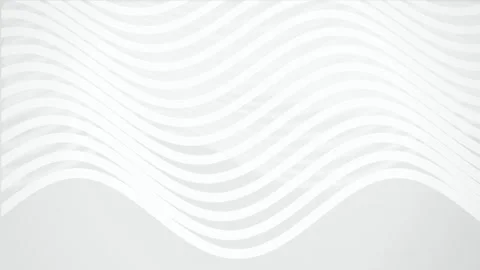 White ribbon waves flowing seamless loop motion background Stock Footage 343628190