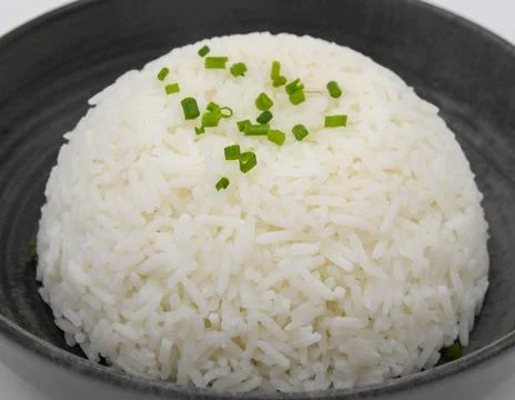 White rice of the basmati type Stock Photos
