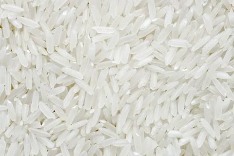 White Rice Close Up Macro Texture Food Background Stock Photos