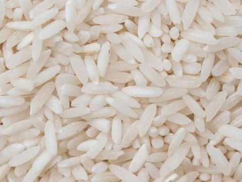 White rice close up Stock Photos