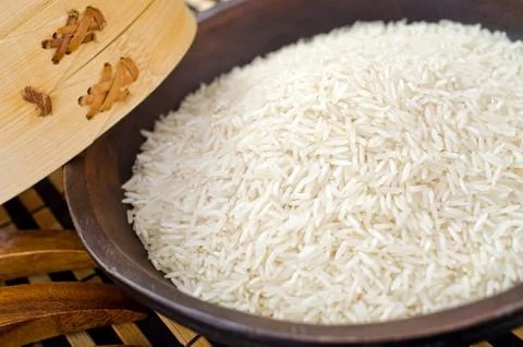 White rice Stock Photos