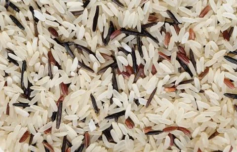 White rice Stock Photos