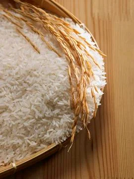 White rice Stock Photos